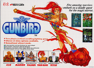 Gunbird (World) Arcade Game Cover